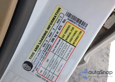 2007 Lincoln Mkz z USA, uszkodzony, nr VIN 3LNHM28T17R619147